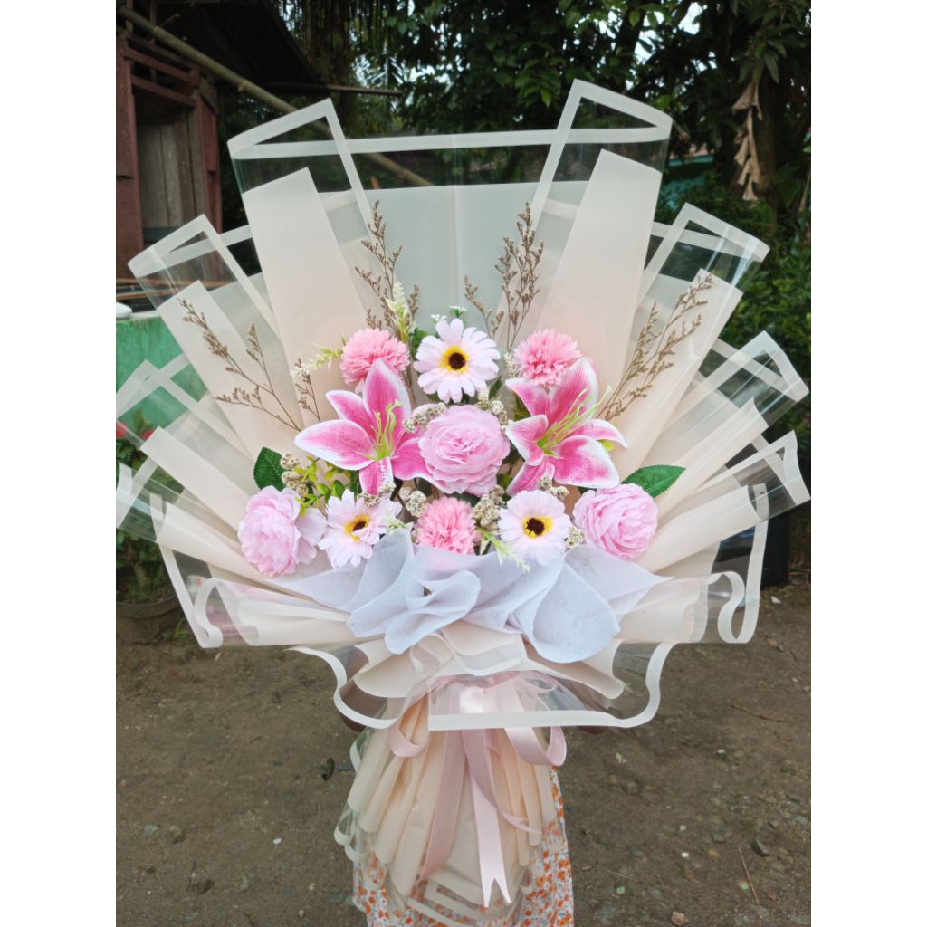 bouquet bunga ukuran besar