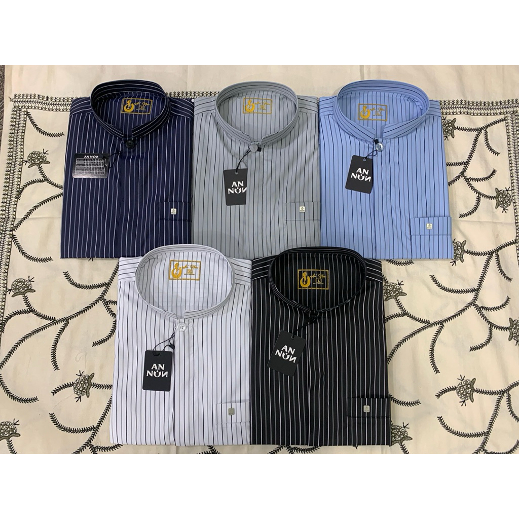 BAJU KOKO ANNUN SALUR IMPORT HAIBAH WARNA