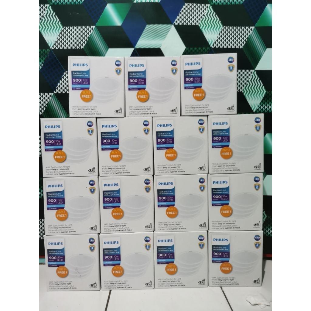 Downlight philips 10 watt isi 4