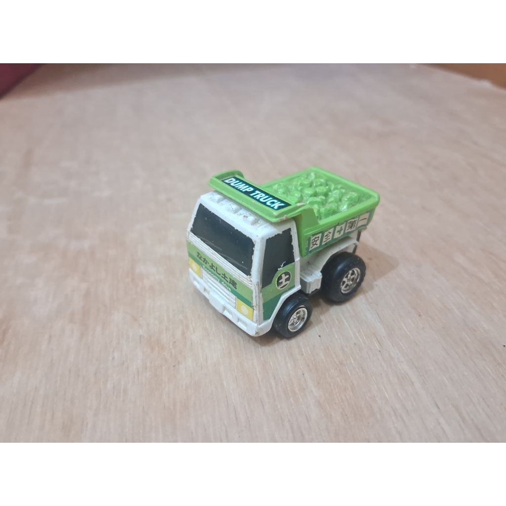Mainan Preloved Pullback Truck Sampah Plastik Mobil Truck Recycle City Truck Mainan Anak Laki Bekas