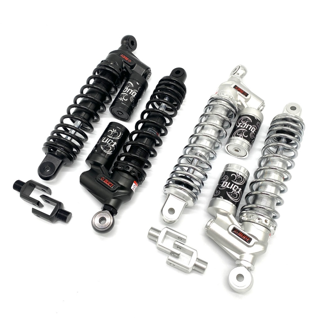 Shock Belakang DUCI DC-RS4 Tabung Bawah Almunium CNC Universal Matic & Bebek Ukuran 310-325mm