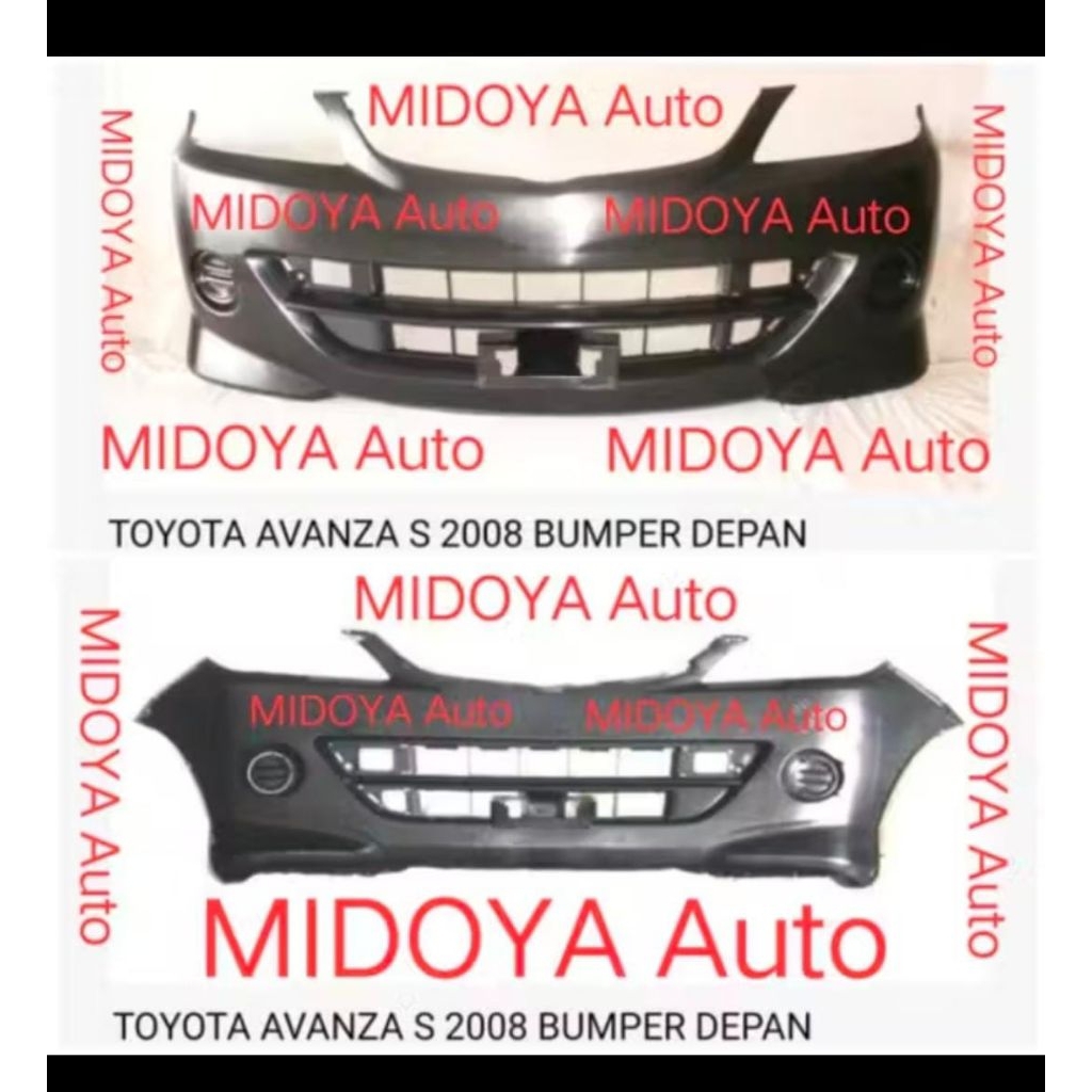 bumper depan avanza s