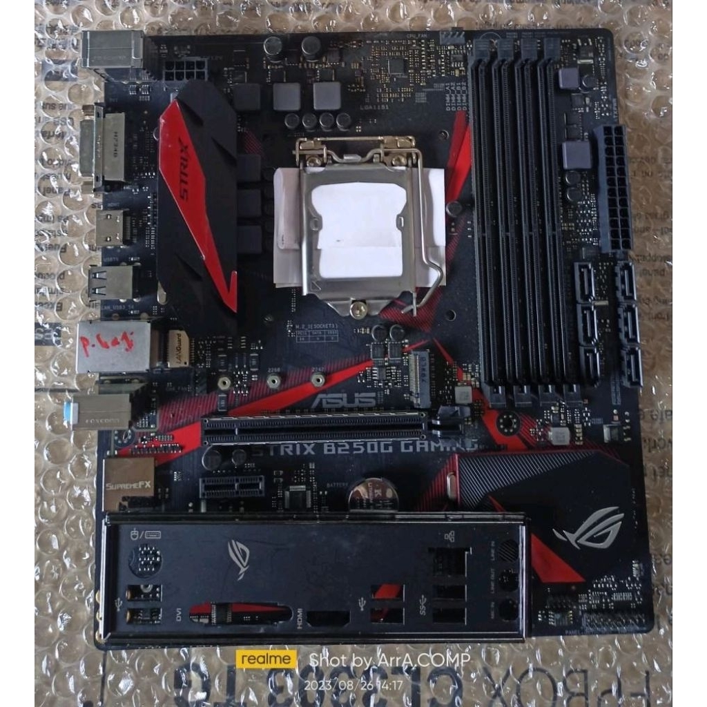 .:: PAKET MOBO B250 MATX DDR4 + CORE I3 GEN 7 LGA 1151 DDR4 SUPPORT GEN 6 & 7 ::.