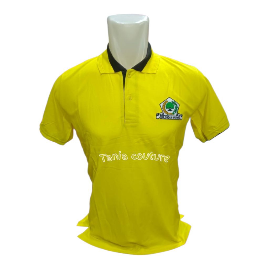 Kaos Golkar #Kaos logo Golkar bordir