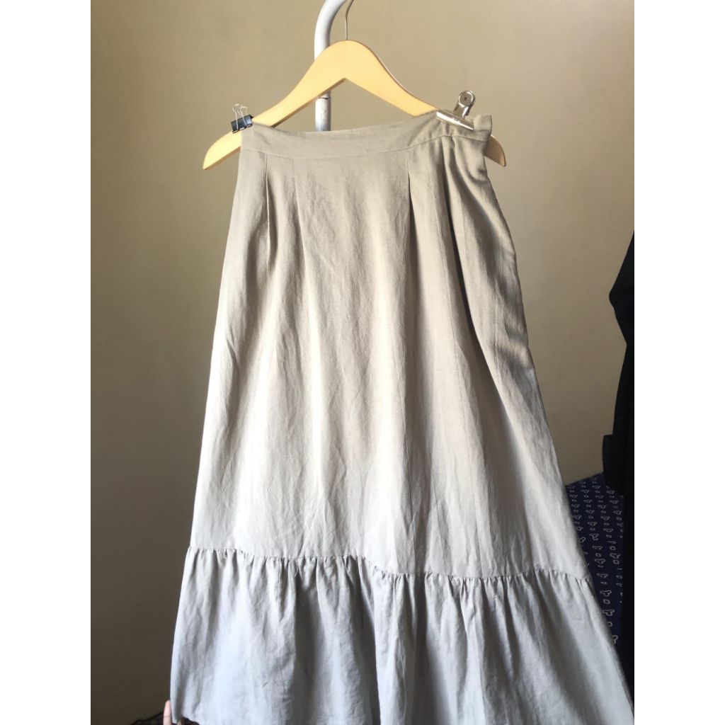 preloved rok, rok linen