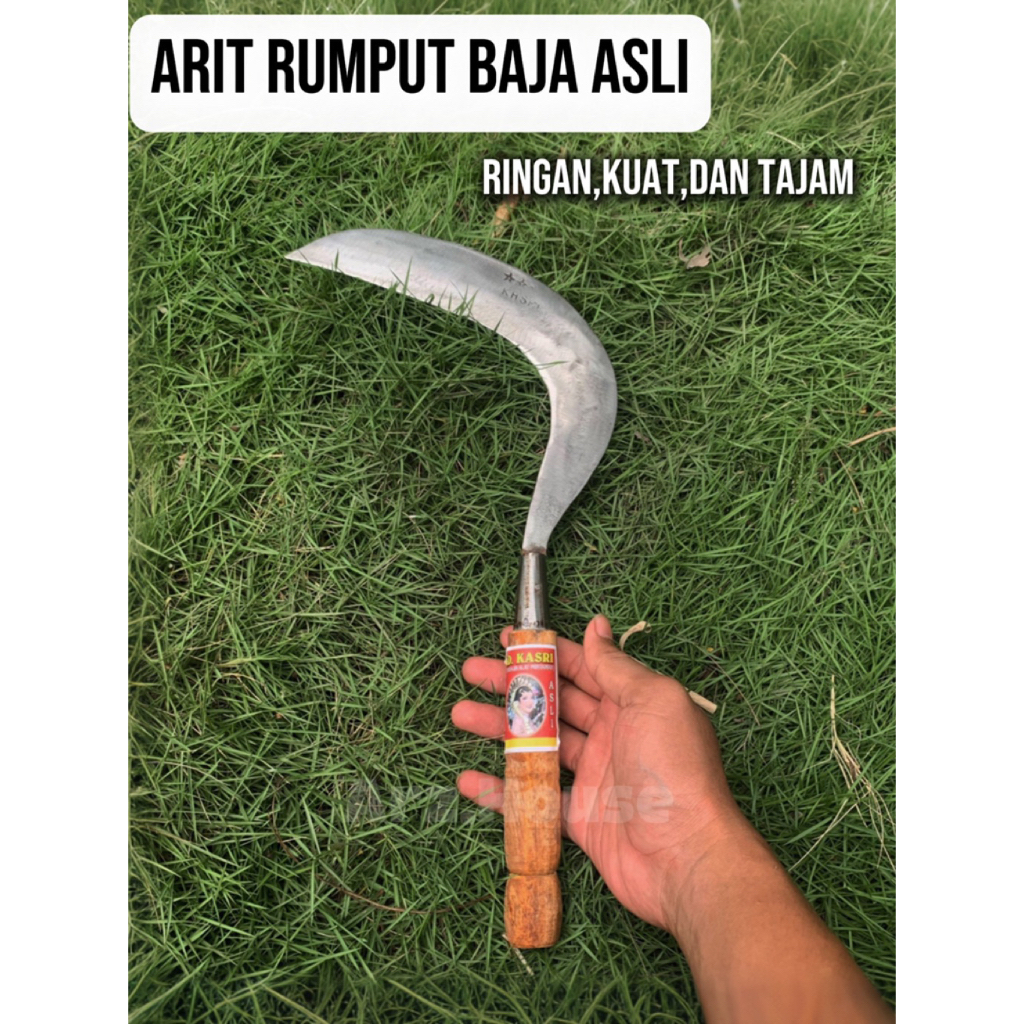 Sabit Rumput Baja asli  Untuk Pengaritan Rumput dan Rambanan ( KASRI PUTIH & HSS BAJA SELENDANG )