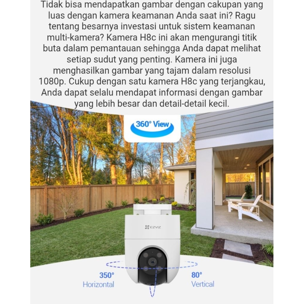 EZVIZ H8C wifi Camera