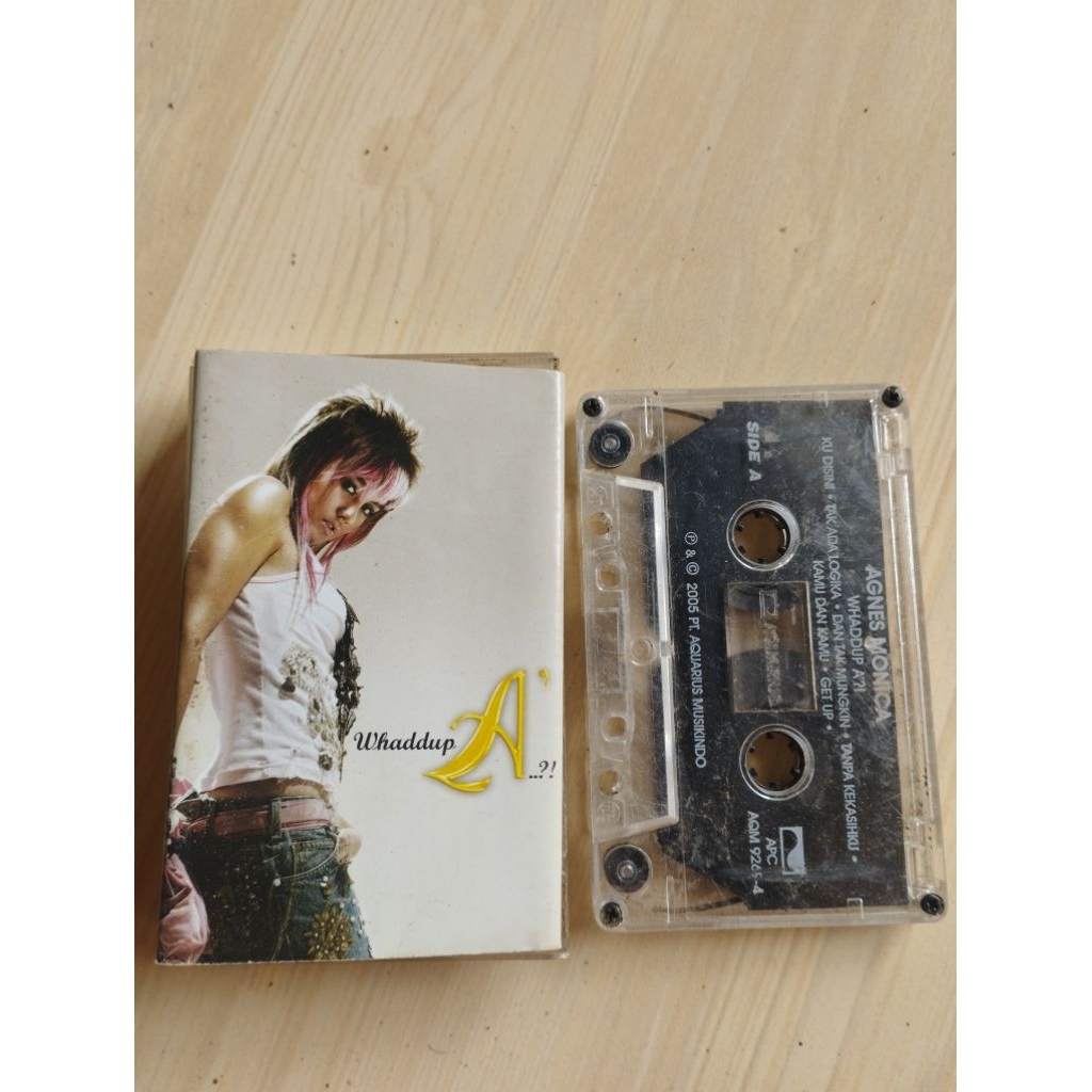 Kaset Pita AGNES MONICA - WHADDUP
