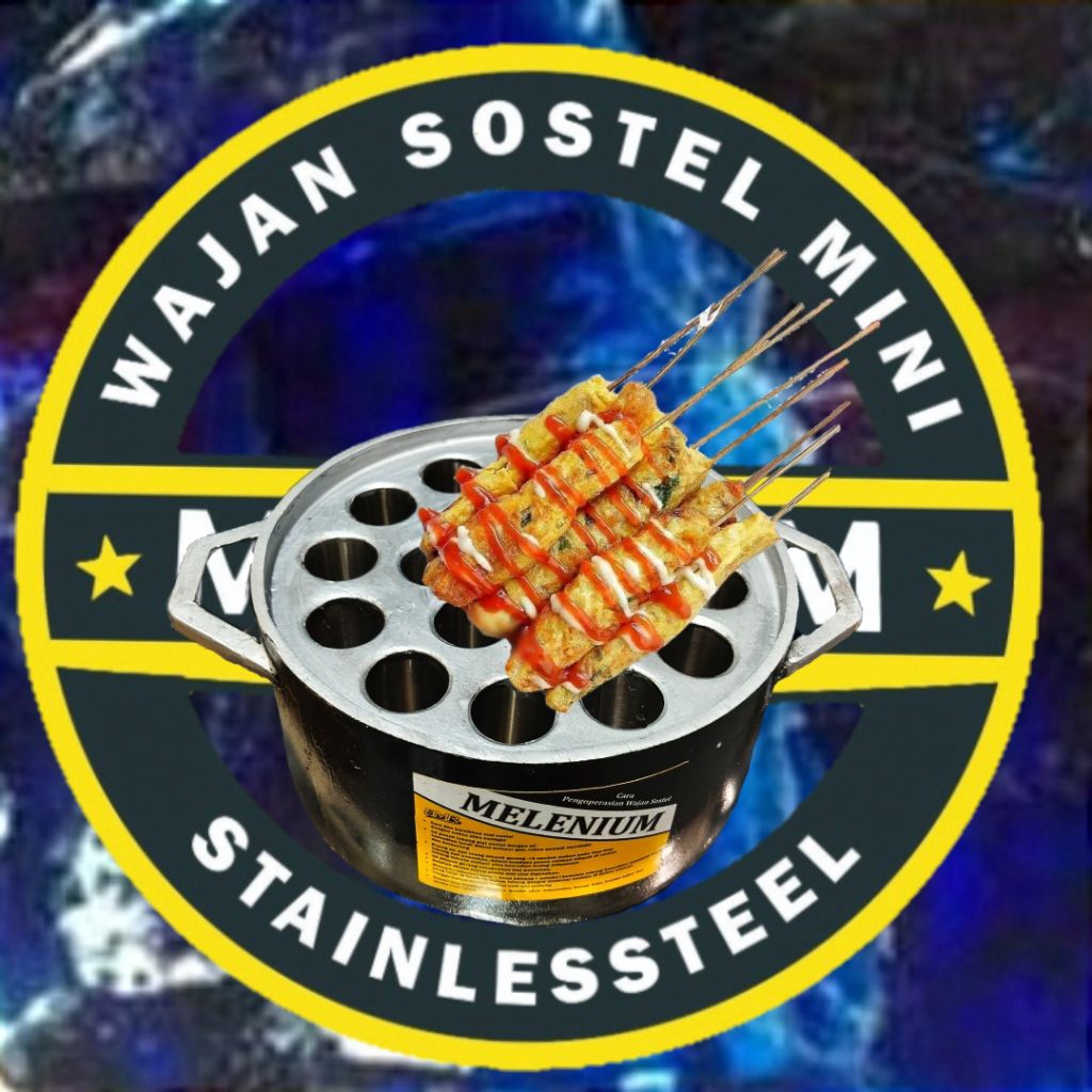 WAJAN SOSTEL MINI  MELENIUM19 LUBANG