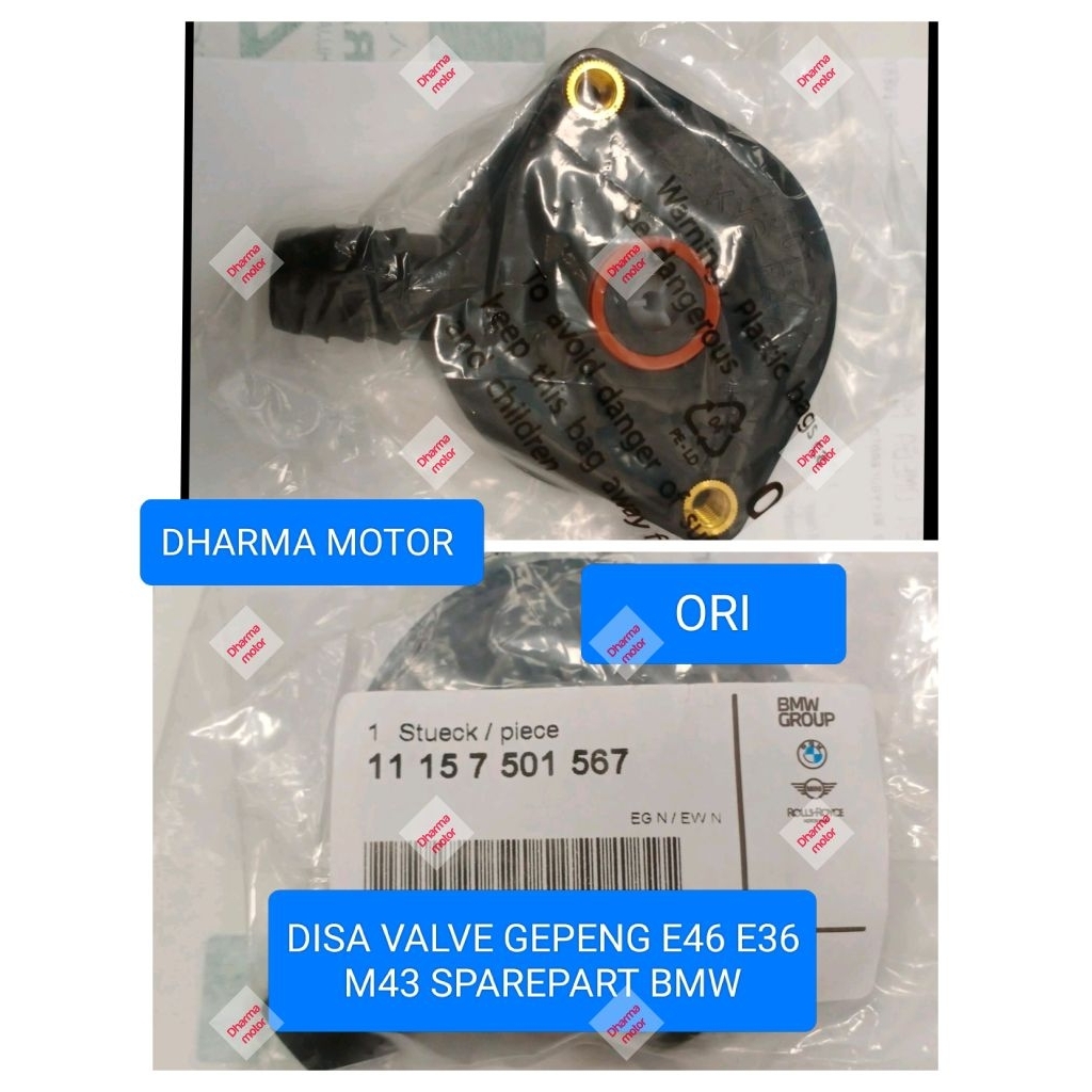 DISA VALVE GEPENG E46 E36 M43 ORIGINAL SPAREPART BMW
