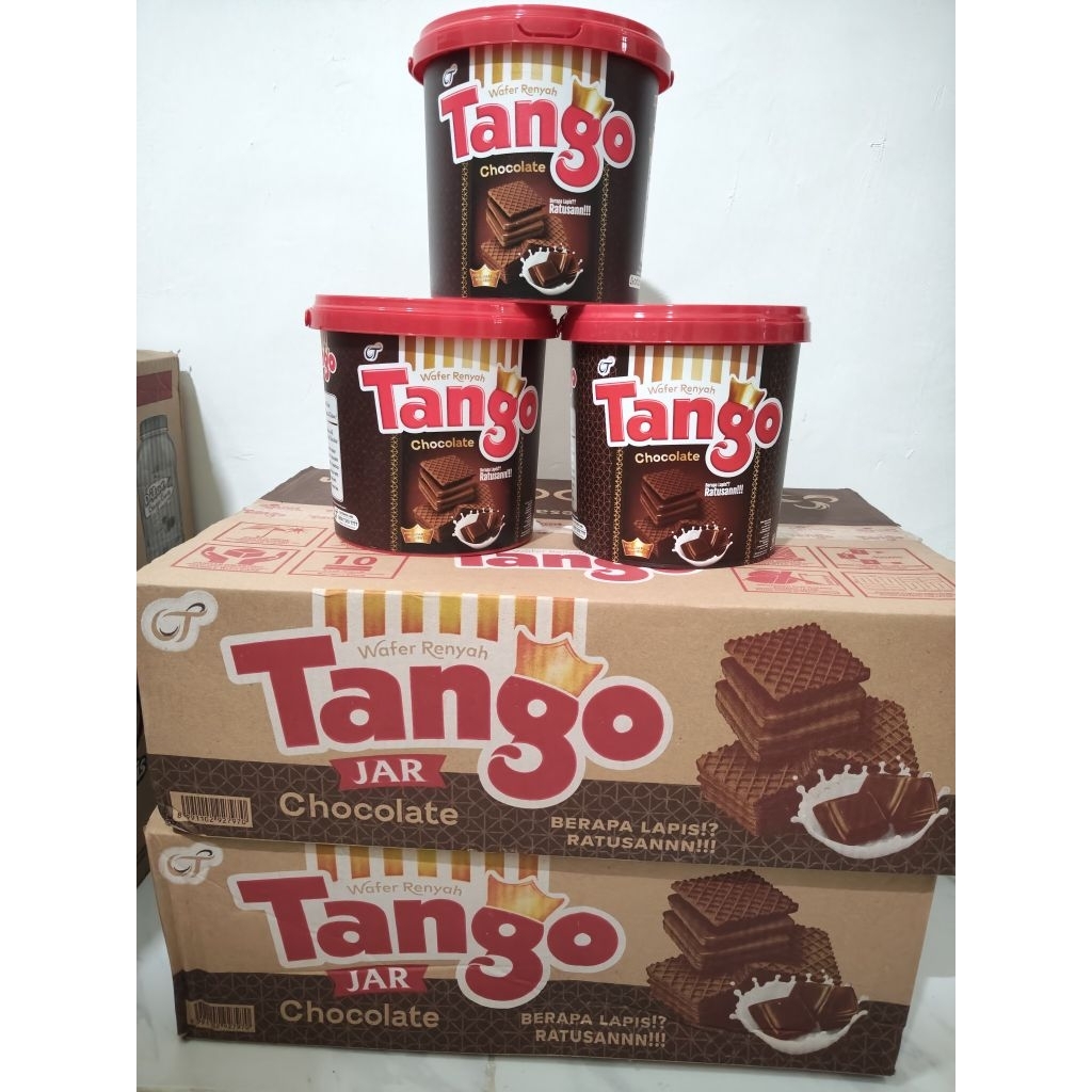 Jajan Lebaran Tango Coklat kemasan toples timba