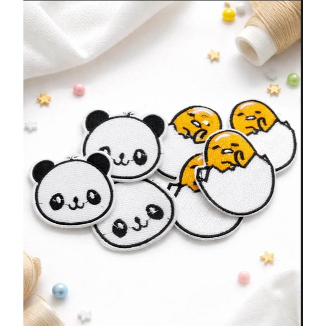 Patch bordir KARAKTER /Patch bordir IRON ON