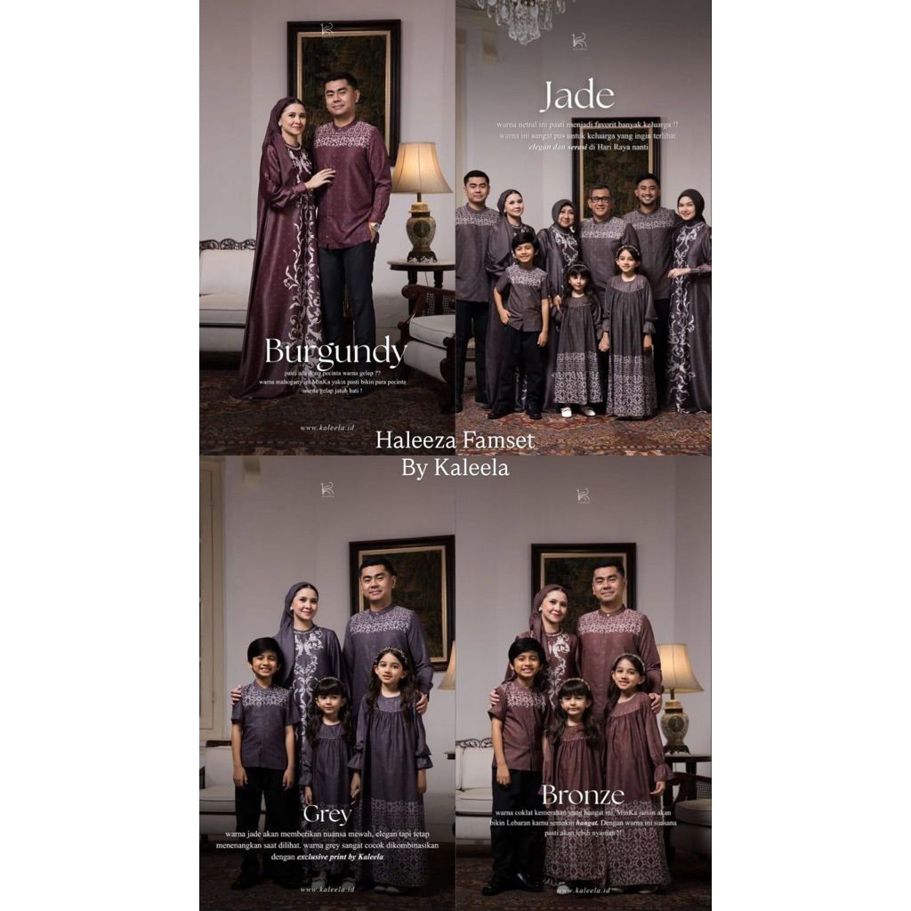 HALEEZA FAMSET KALEELA KALEELA ID DRESS BLOUSE LONILA SOPIA DRESS KALEELA MELISA DRESS KALEELA ALUUN