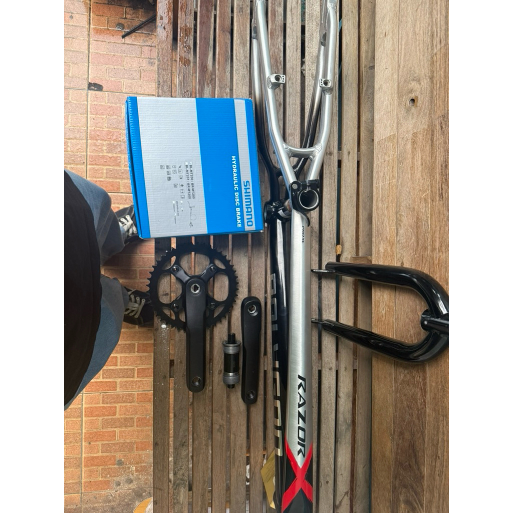 frame bmx race polygon razor x size pro xl