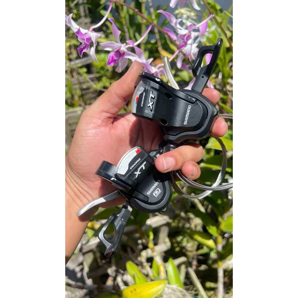 shifter shimano deore XT M780 3 x 10 speed