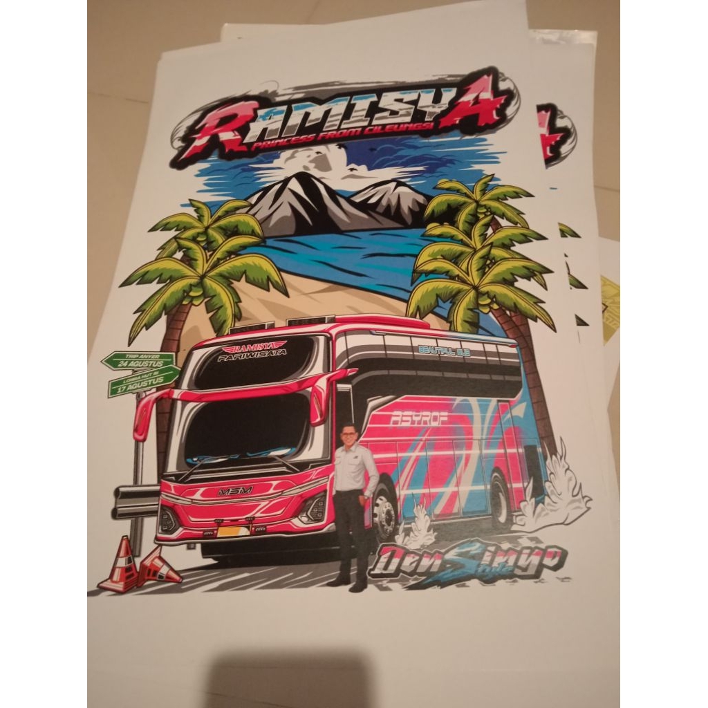 Poster bus Asyrof Ramisya