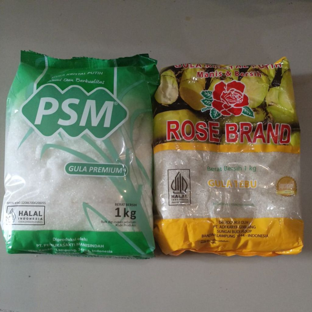 Gula putih premium 1dus (20kg)