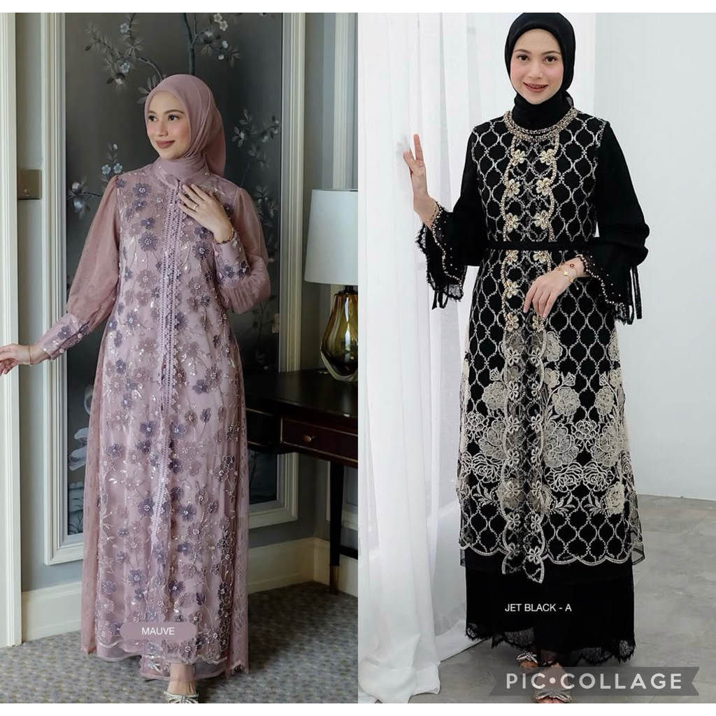 INARA DRESS | NADINE DRESS MAUVE M BLACK A SIZE S SARAH THE LABEL SIGNATURE STL