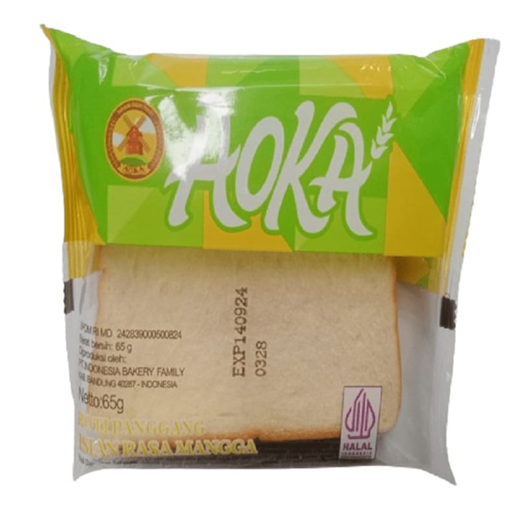 Roti Aoka Panggang Mangga Grosir Termurah