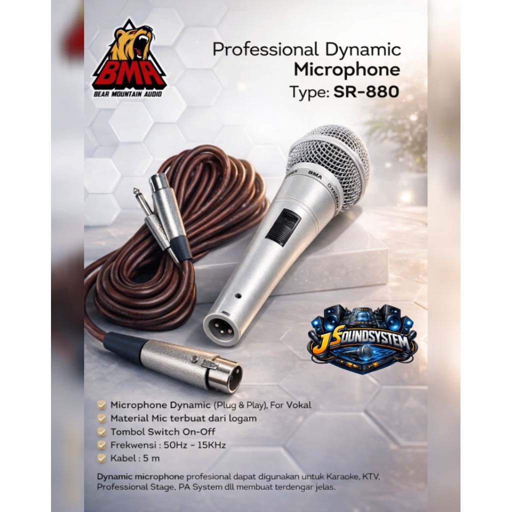 MIC BMA SR-880 / MICROPHONE SR-880 / MIC SR-880