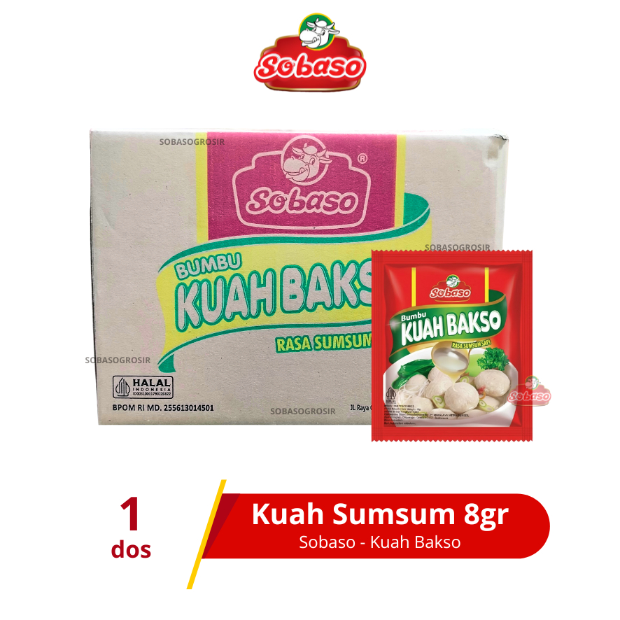 Kuah Bakso SUMSUM Sapi 8gr Renteng (DOS_CARTON)
