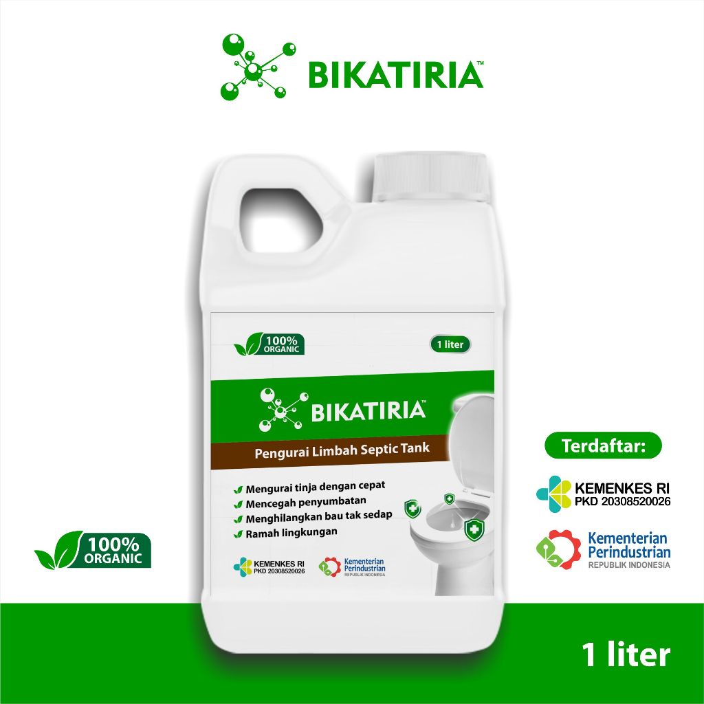 BIKATIRIA BAKTERI PENGURAI TINJA SEPTIC TANK BWST-05  Bakteri Pengurai Limbah Septic Tank