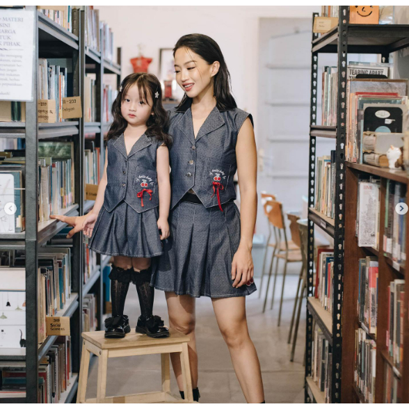 Skort Denim – Rok Celana Denim Premium Wanita