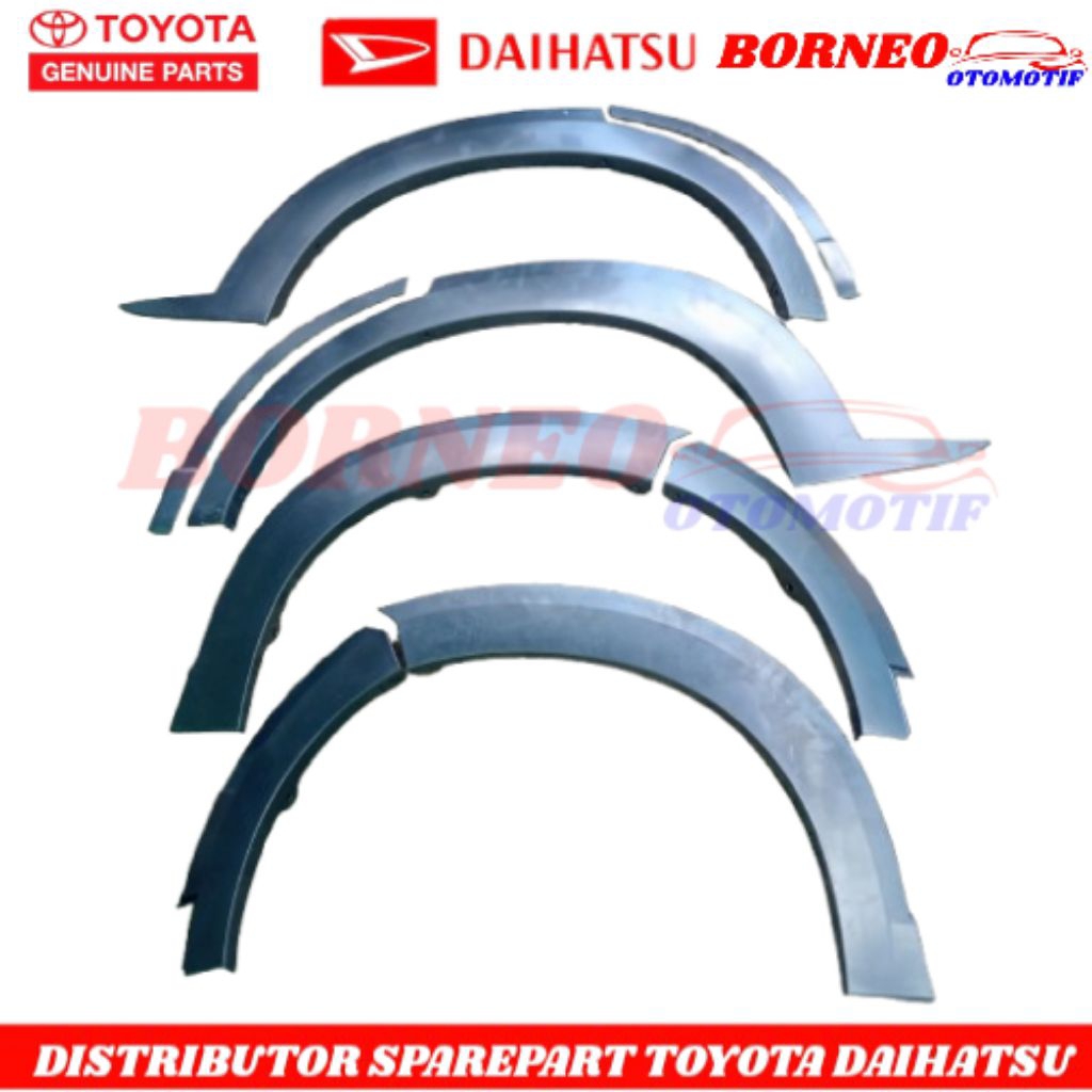 Moulding Bemper Spakbor Set New Rush GR 2023-2025 Original