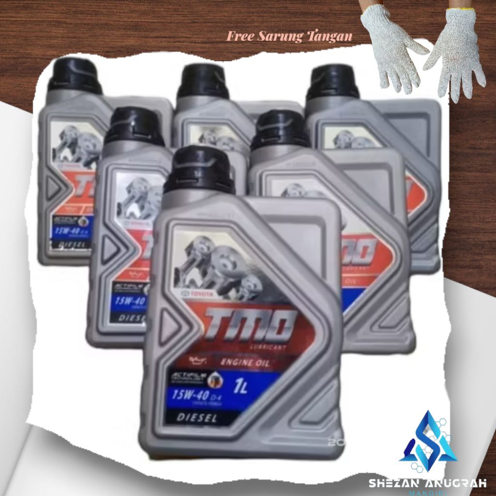 PROMO OLI MOBIL TOYOTA ORIGINAL TMO 15W.40 DIESEL