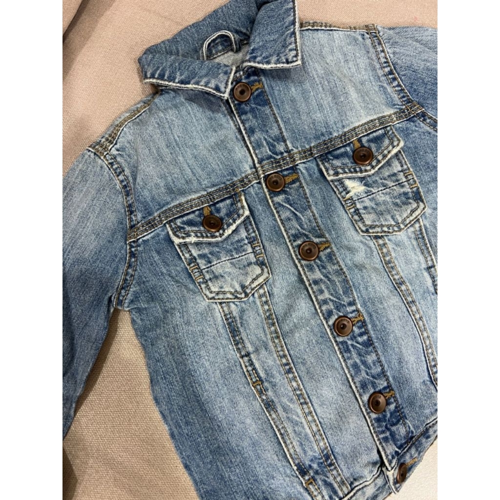 Jaket Jeans MANGO kids preloved