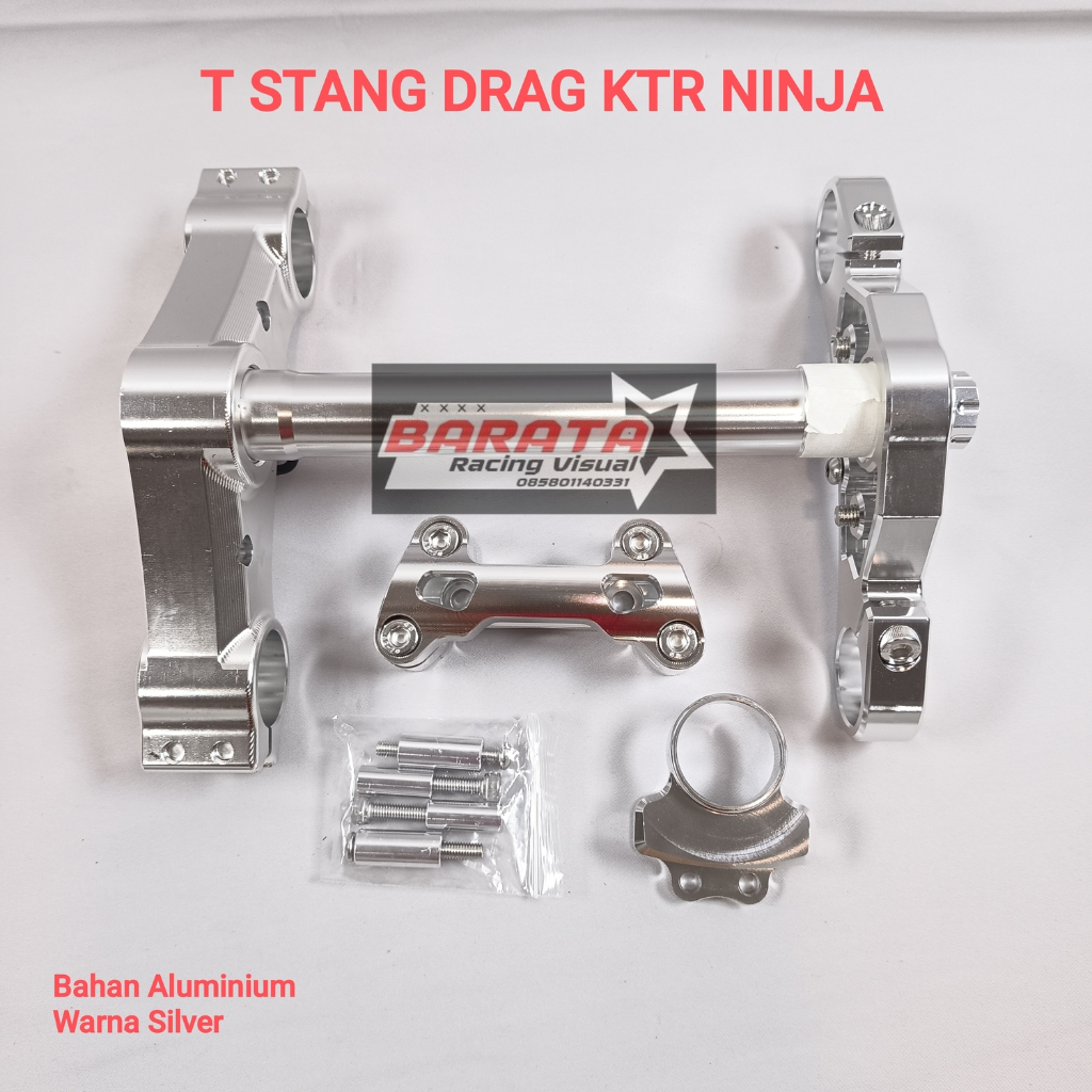 T STANG DRAG KTR MOTOR NINJA SILVER