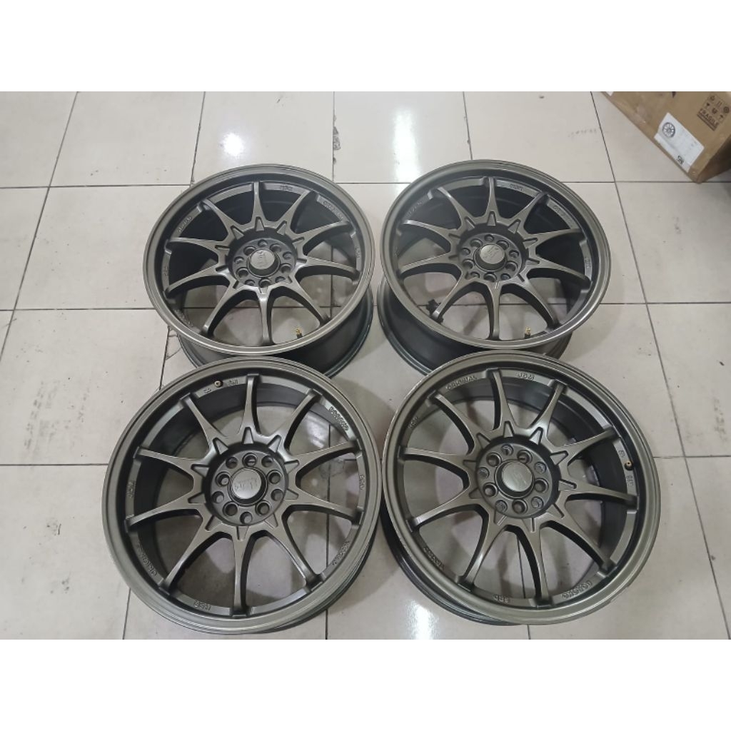 Velg Mobil Second Racing HSR BOROKO SRD Ring 18 Lubang 5x100/114,3 Et45