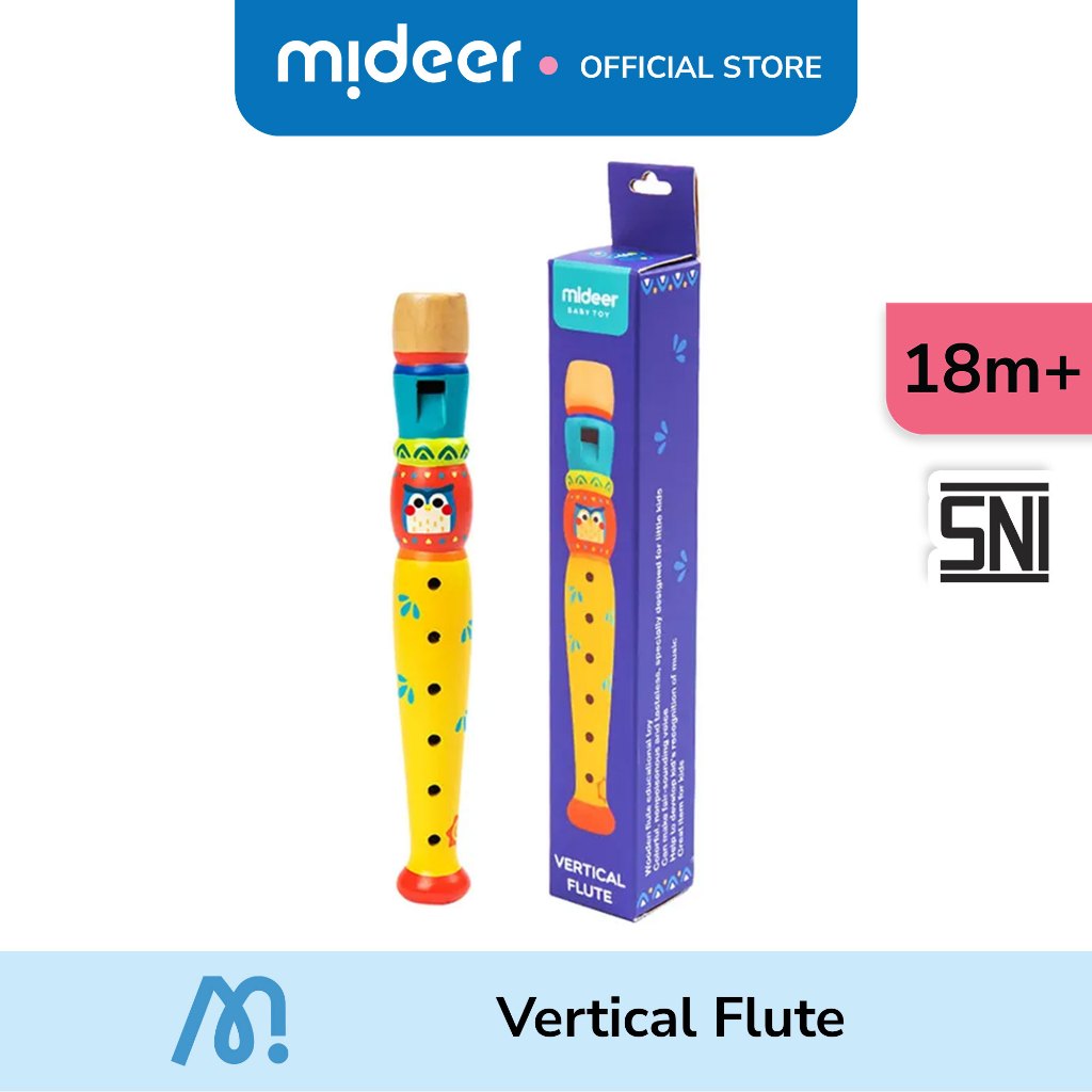 Mideer - Vertical Flute | Mainan Edukasi Seruling Anak