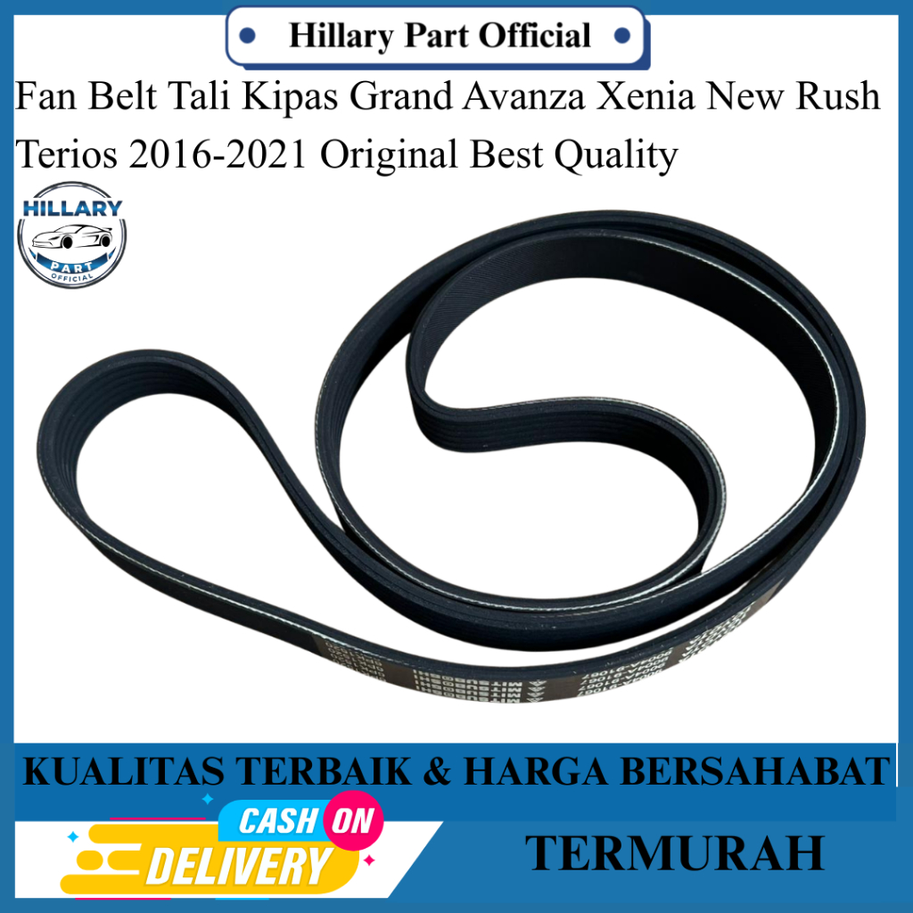 Fan Belt Tali Kipas Grand Avanza Xenia New Rush Terios 2016-2021 Original
