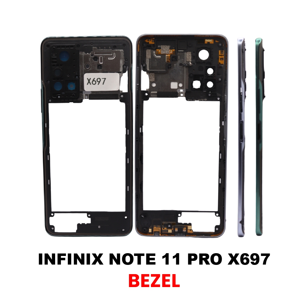 Middle Frame-Tulang Tengah - Bezel Infinix Note 11 Pro X697