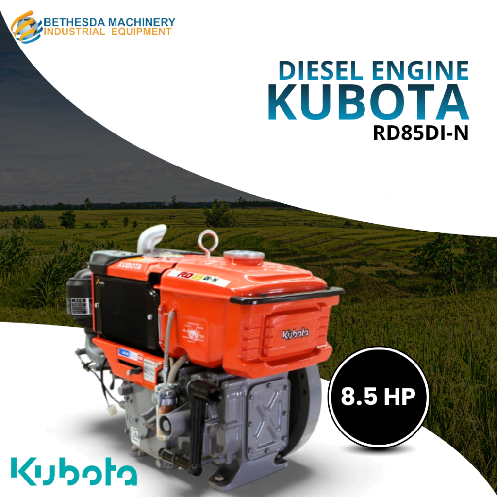 Diesel Penggerak 8.5 HP Radiator Diesel KUBOTA RD 85 DI-N