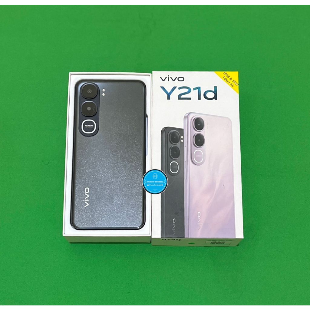 VIVO Y21d 8/128gb SECOND FULLSET BERGARANSI
