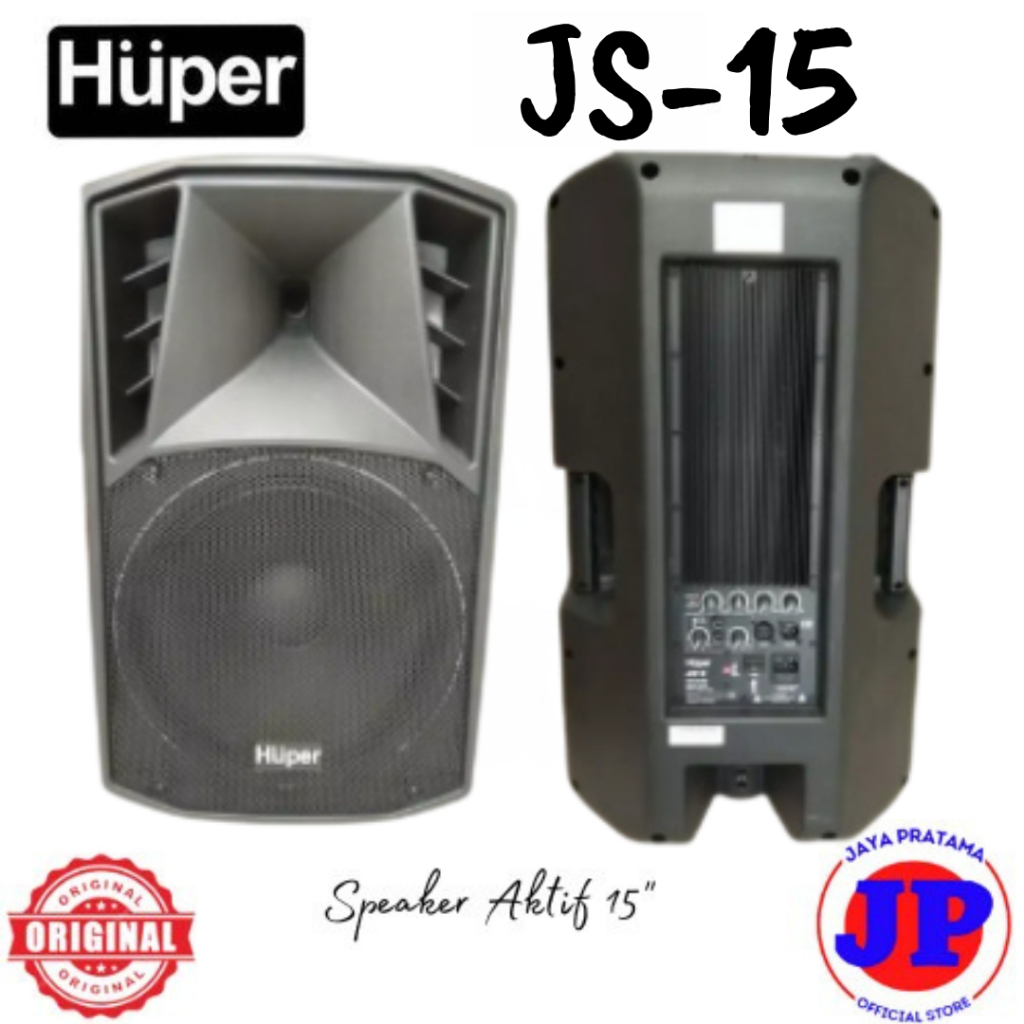 Huper JS15 Speaker Aktif 15 Inch Original Garansi Resmi JS-15
