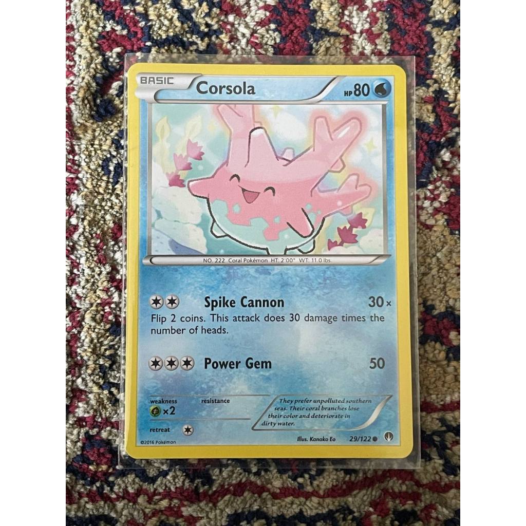 Corsola Pokemon English