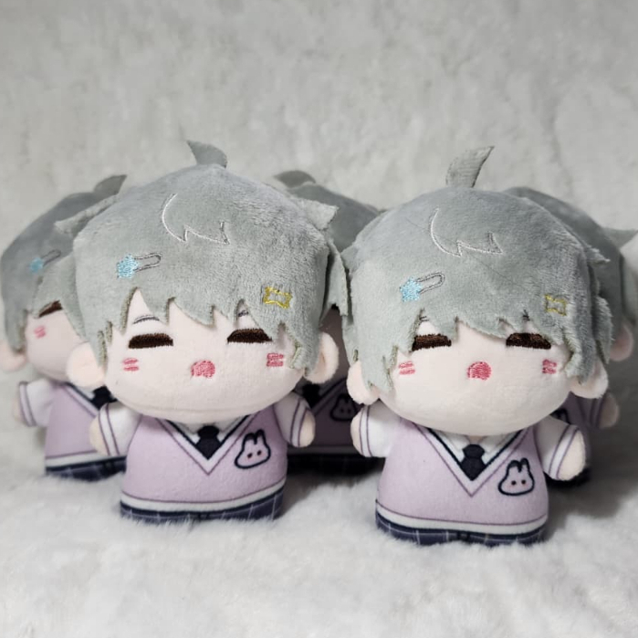 {READY STOCK} love and deepspace doll plush 10cm xavier cute uniform lads (#sleepy xavier)
