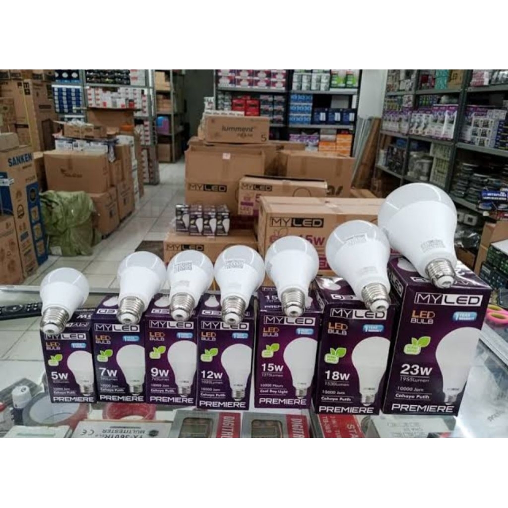 Lampu Led MyLed Premier 5w 7w 9w 12w 15w 18w 23w