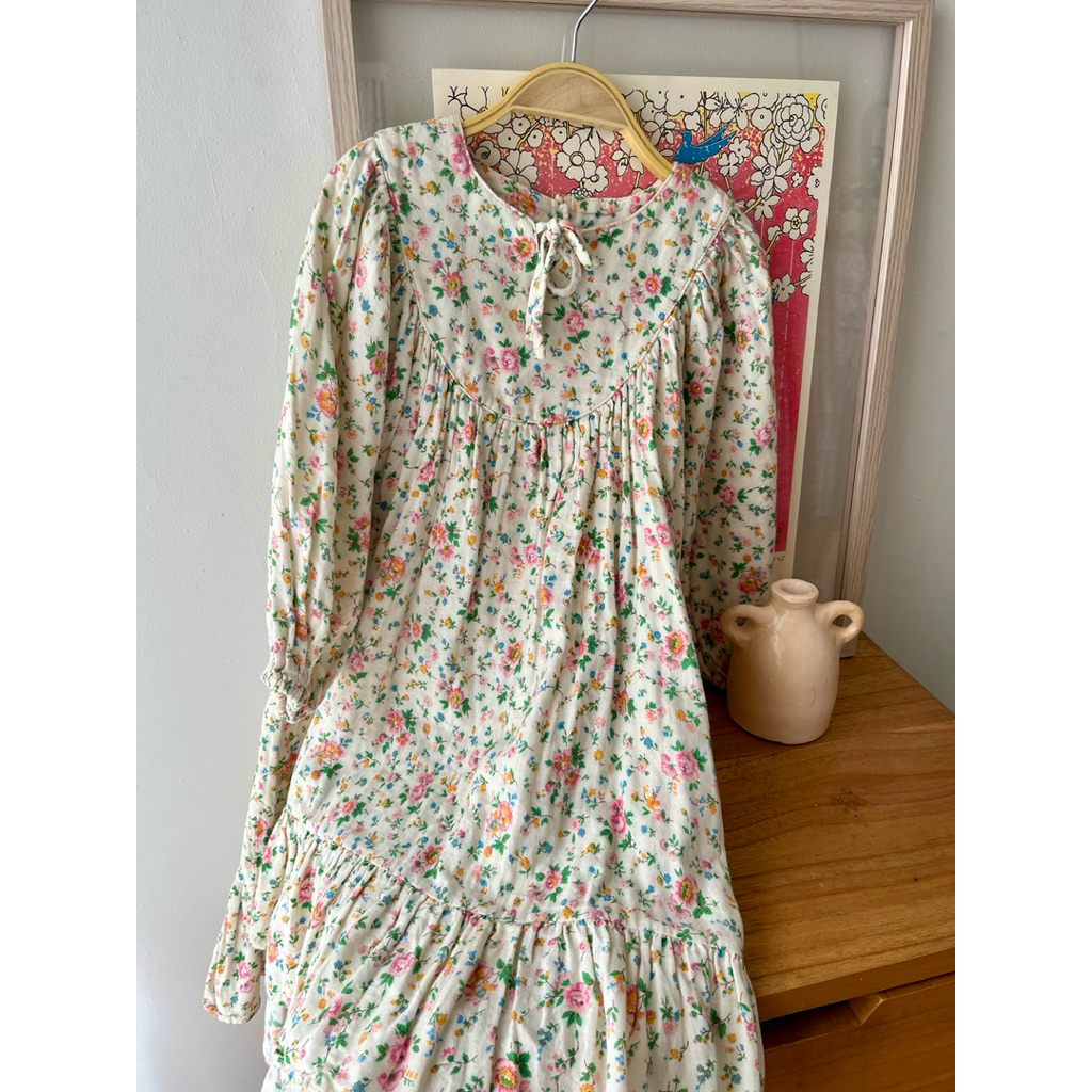 [Preloved] Mardi Amber Flower Babydol Dress