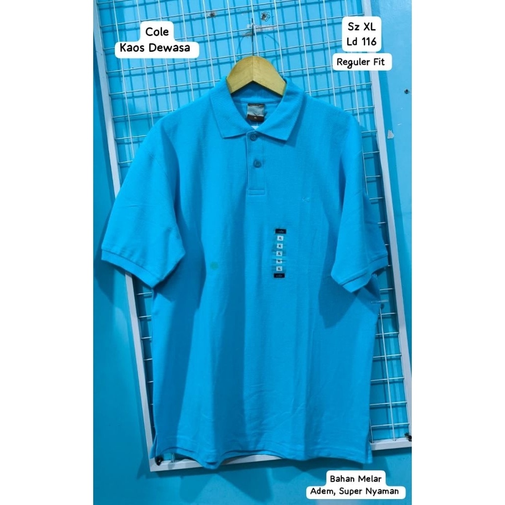 Kaos Kerah COLE Pria Bestseller Part 2
