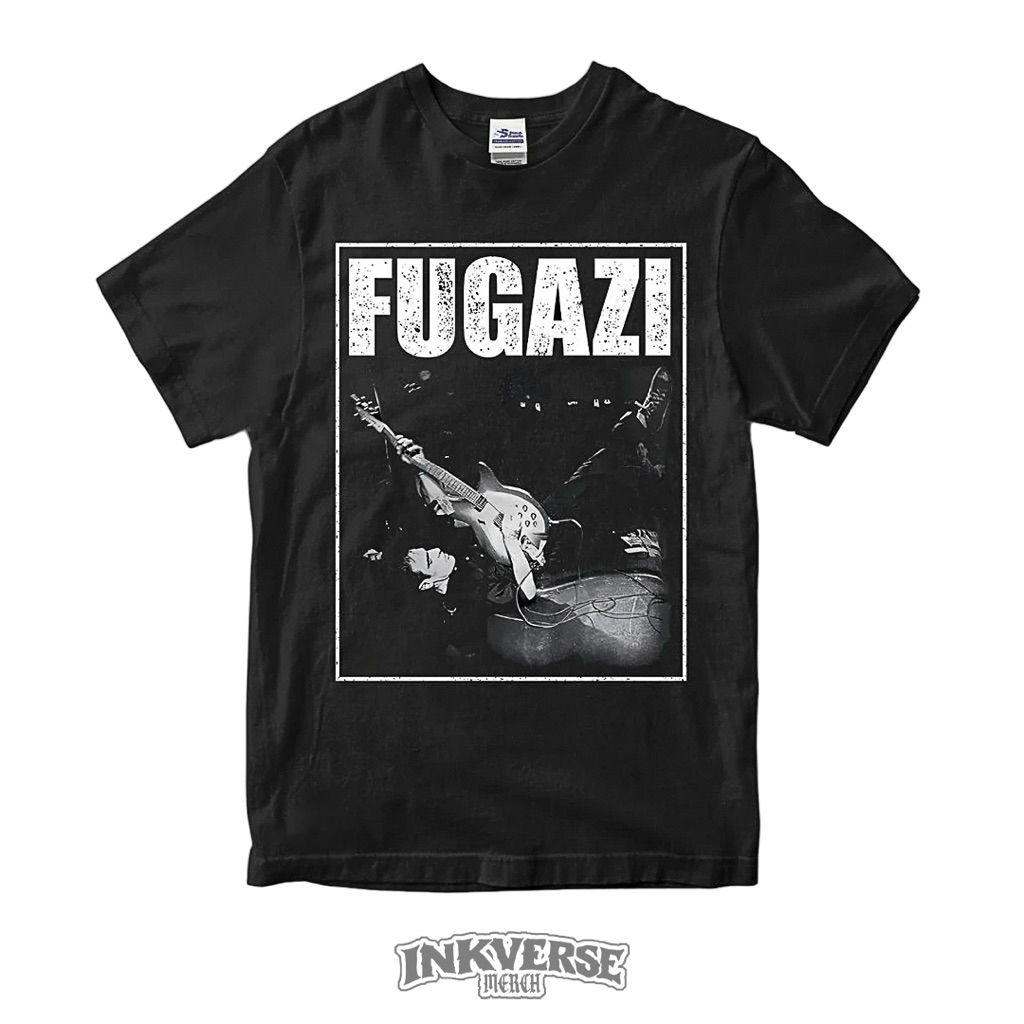 Kaos Band FUGAZI | Tshirt Band Tag Stitch supply premium