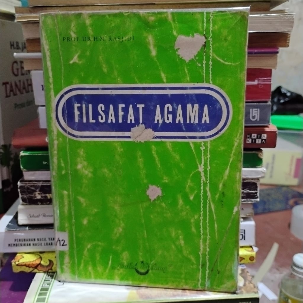 Preloved Buku Filsafat Agama - Prof. Dr. H. M. Rasjidi (Original)