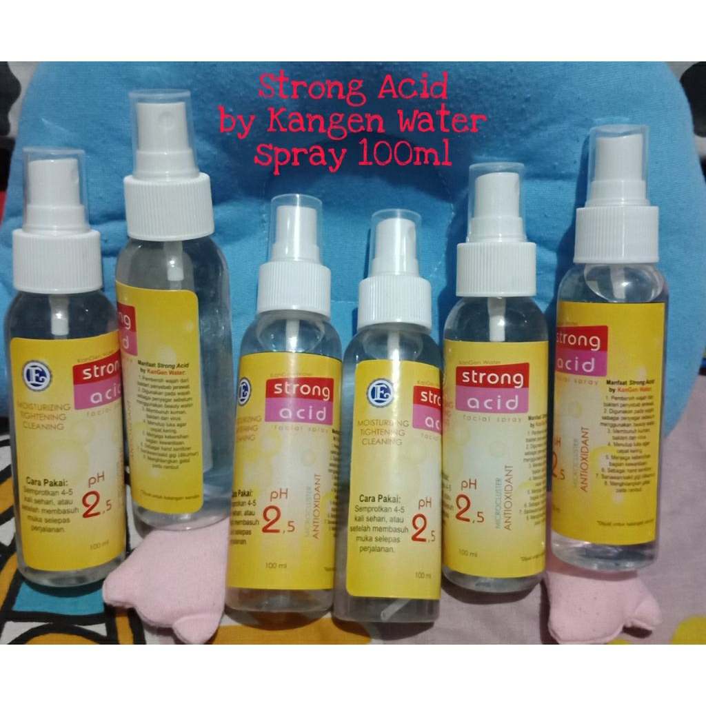 strong acid kangen water ph 2,5 100ml
