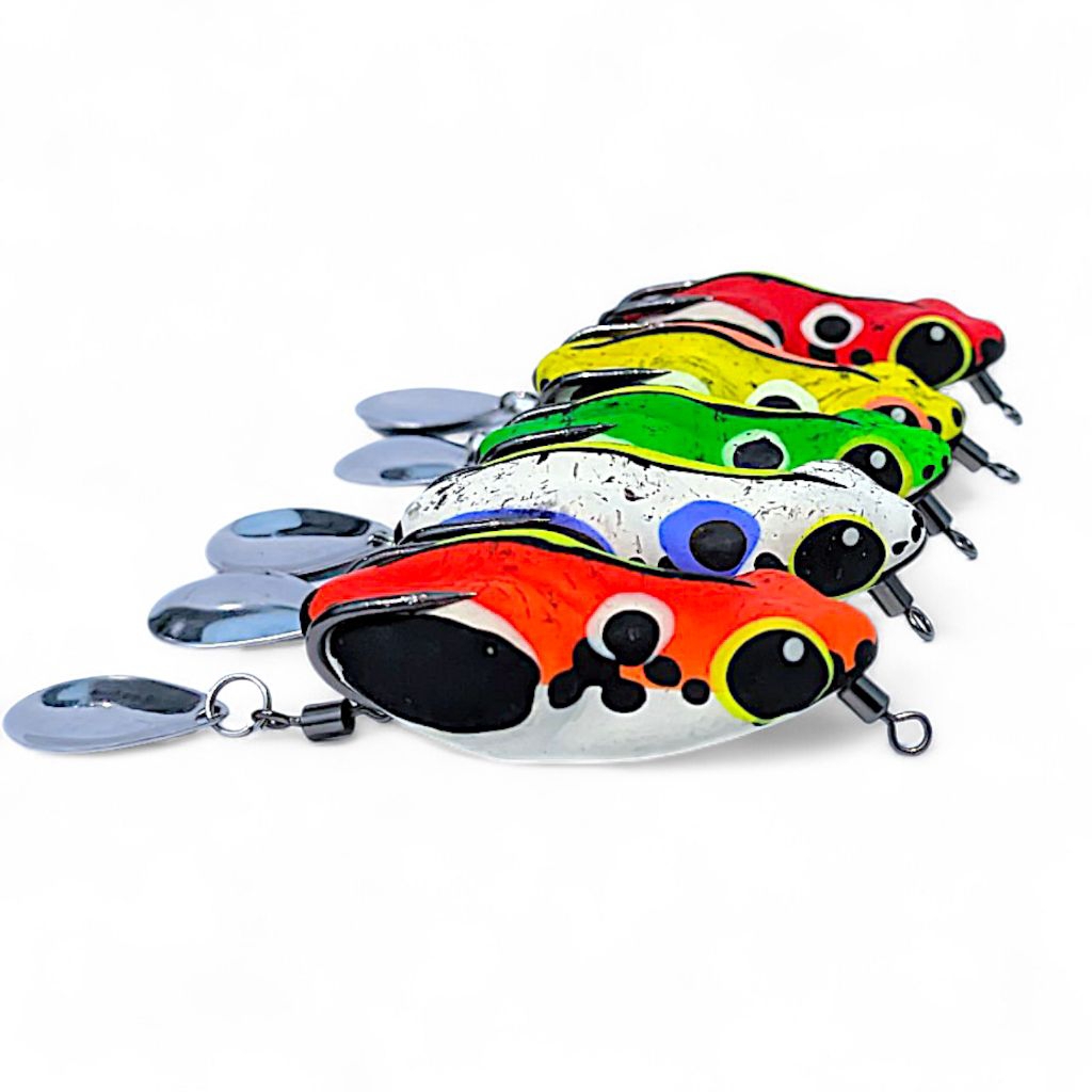 Soft frog 4,2cm umpan mancing ikan karet