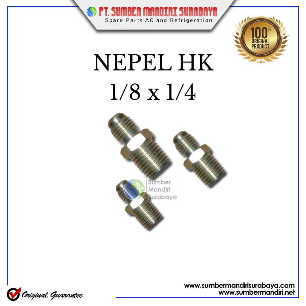 NEPEL 1/4 X 1/8 HK