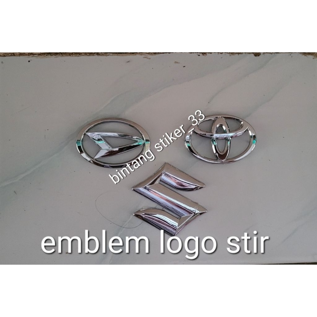 emblem logo stir toyota /emblem logo stir daihatsu.
