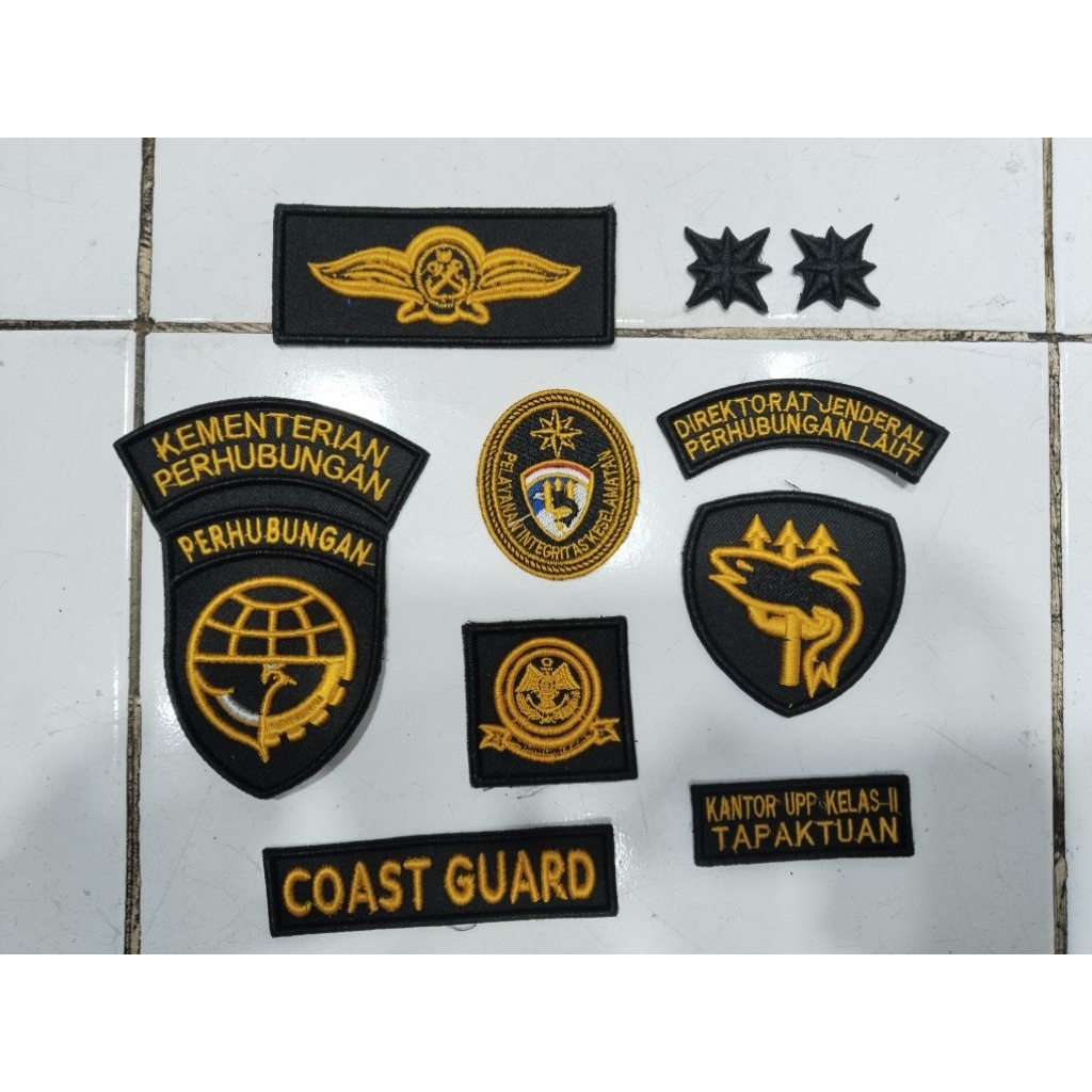 BORDIR TIMBUL COAST GUARD LEVIS